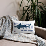 Station 450 Shark Week Pillow