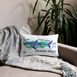 Station 450 Shark Week Pillow