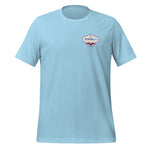 Station 450 Cocoa Beach Tropical Rocket Logo Tee - OCEAN BLUE